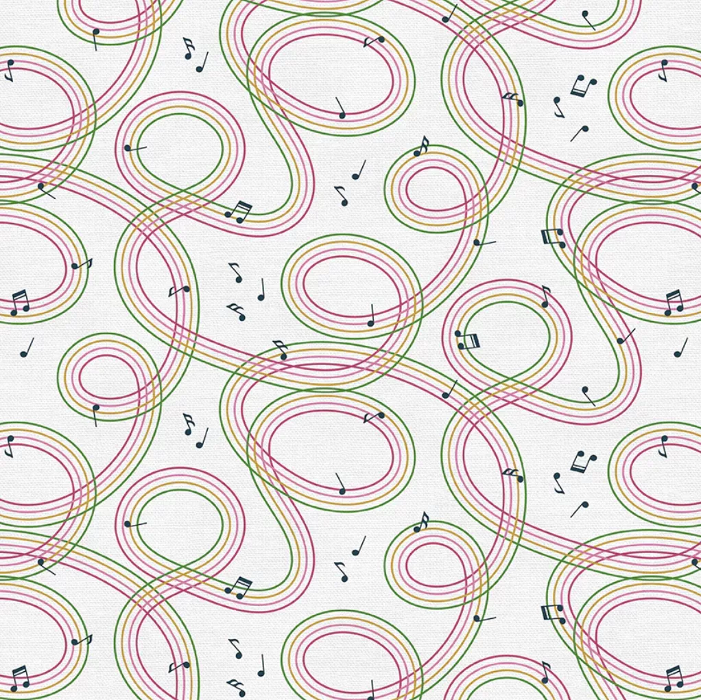 press-play-treble-clef-multi-color Press Play Treble Clef Multi color