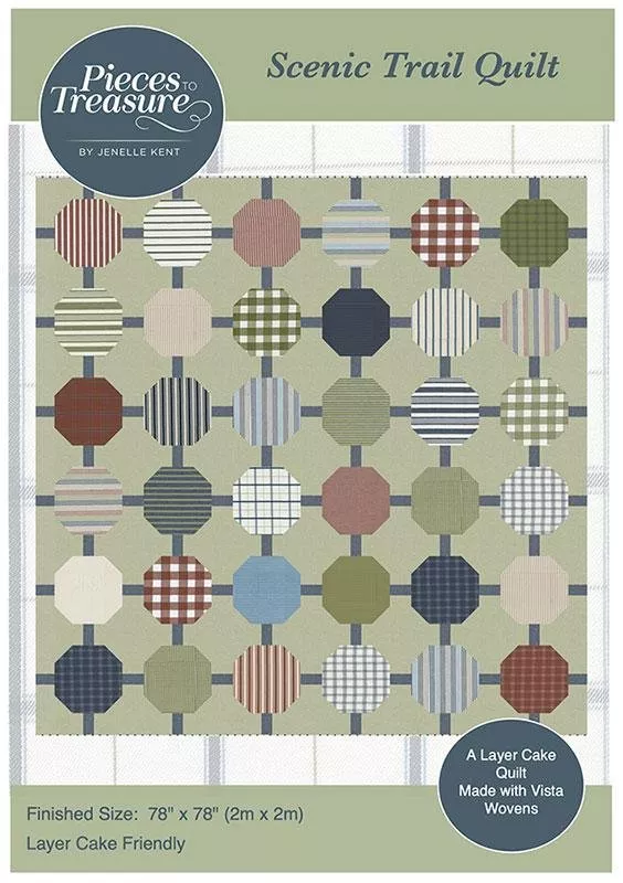 PTT 255 Scenic Trail Quilt Pattern