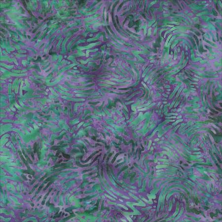 Purple Doodle Batik
