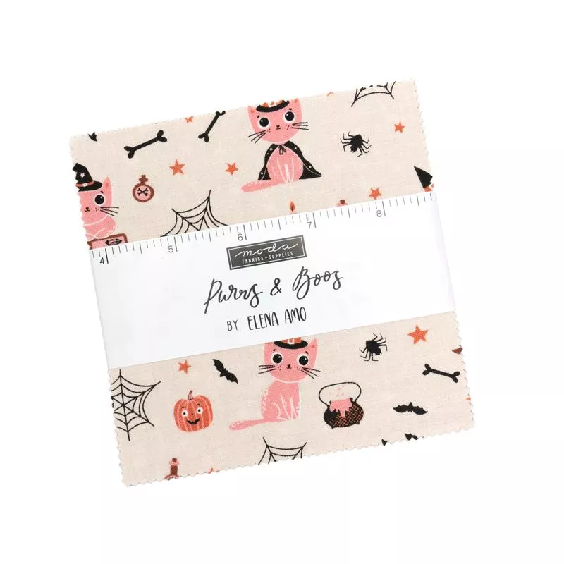 Purrs and Boos Charm Pack