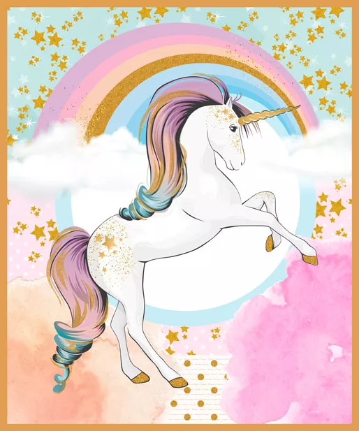 Rainbow Unicorns Panel