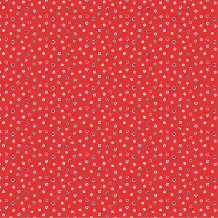Red Snow Dots
