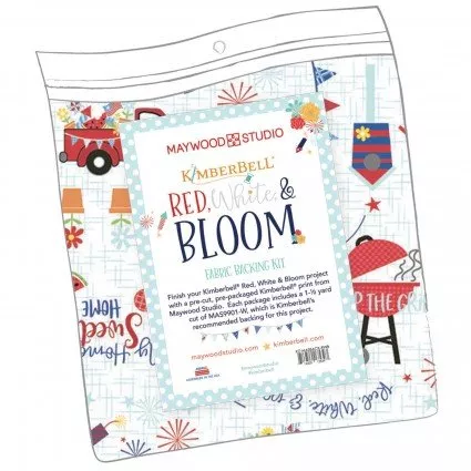 Red, White & Bloom Backing Kit