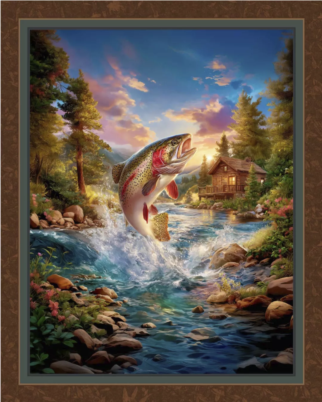 River King (Fish)36in Panel (R2)