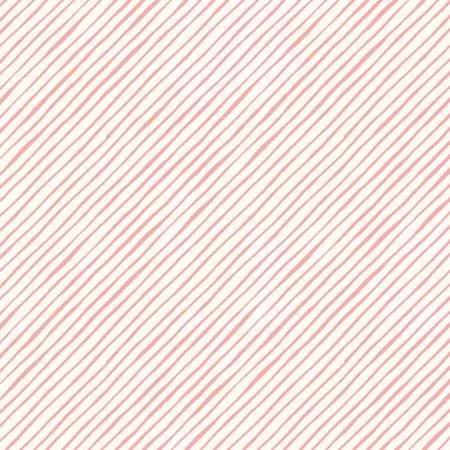 Rose Stripe 3in repeat