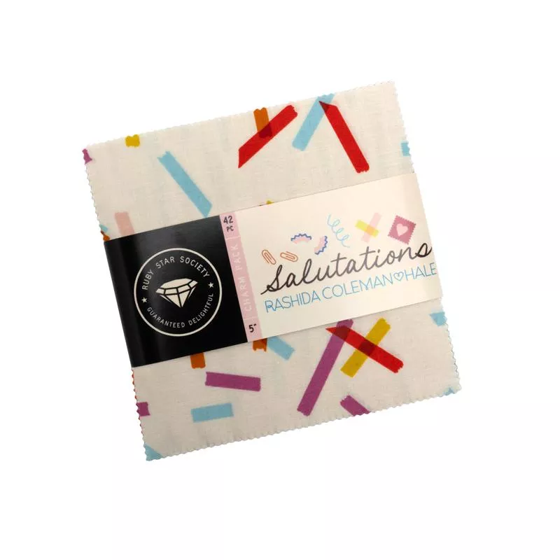 Salutations Charm Pack RS1089PP Ruby Star