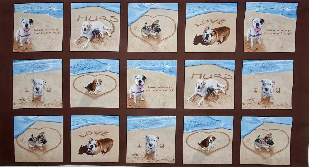 sand-scribbles-dogs-brown-panel Sand Scribbles (Dogs) Brown Panel