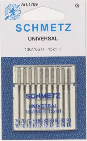 schmetz-universal-machine-needle-assorted-sizes-70-80-90-10ct Schmetz Universal Machine Needle Assorted Sizes 70/80/90 10ct
