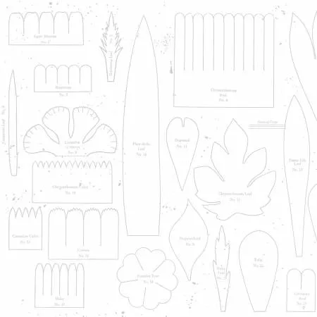 Sewing Seeds - Posie Patterns White