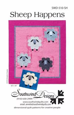 sheep-happens-quilt-pattern Sheep Happens Quilt Pattern
