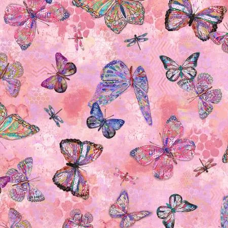 Shine on - Flutter Pink