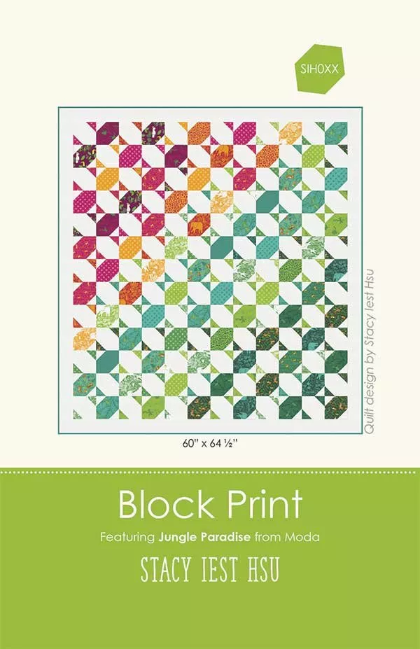 SIH 060 Block Print Quilt Pattern
