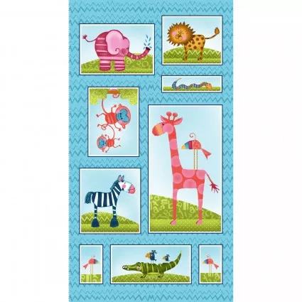 Silly Safari Panel (259)