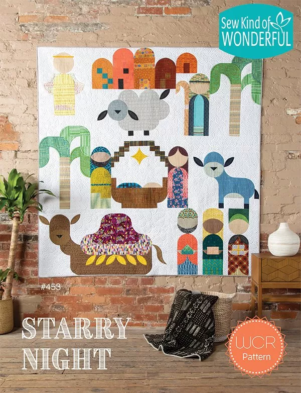 SKW 453 Starry Night Pattern