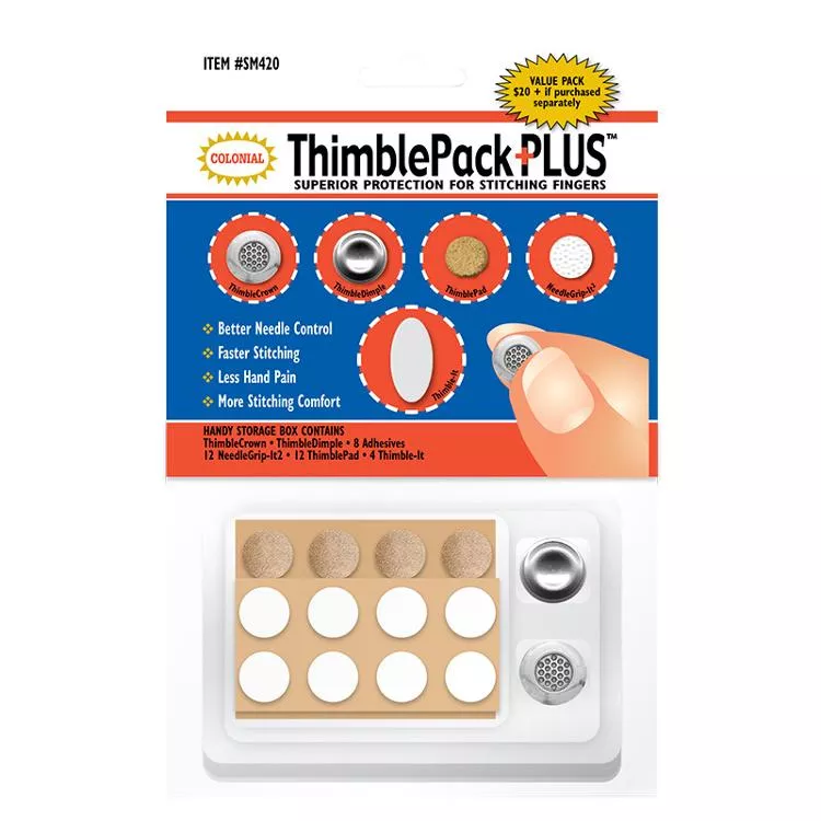 SM420 Thimble Pack Plus Colonial Needle#6