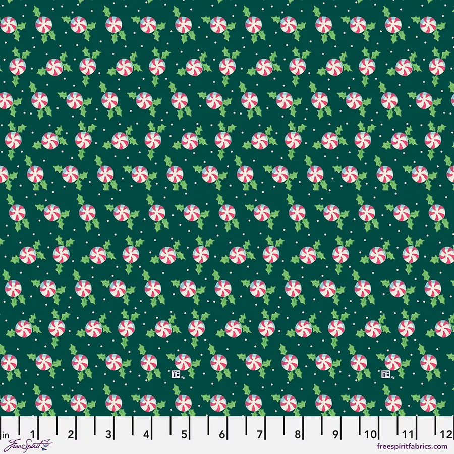 So Much Joy! Holly Peppermints Green
