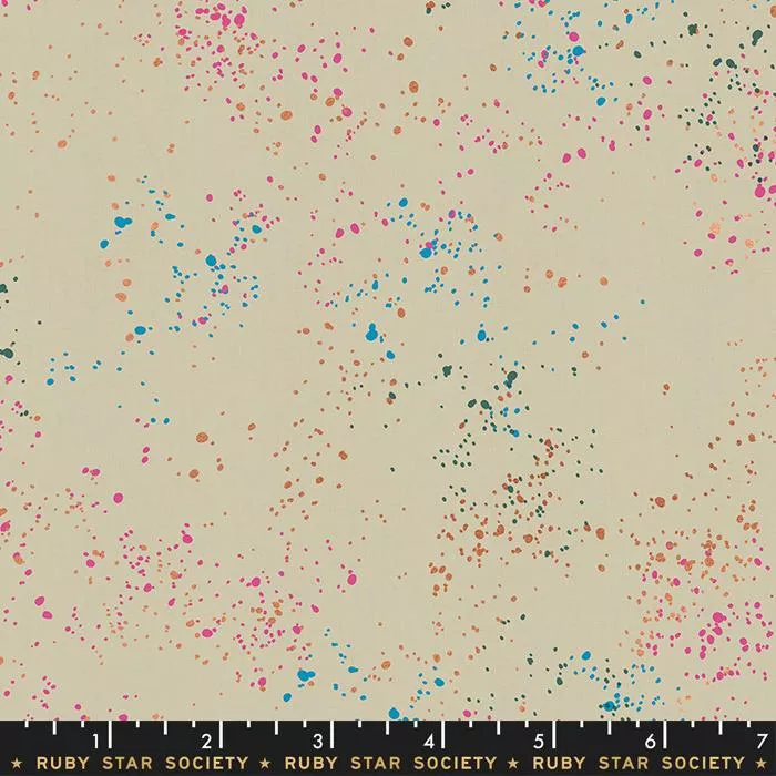 Speckled Metallic Khaki