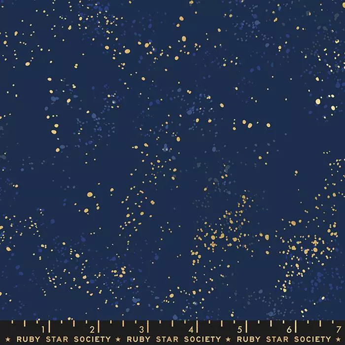 Speckled Metallic Navy