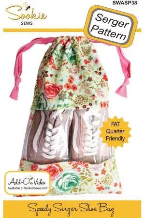 Speedy Serger Shoe Bag Pattern