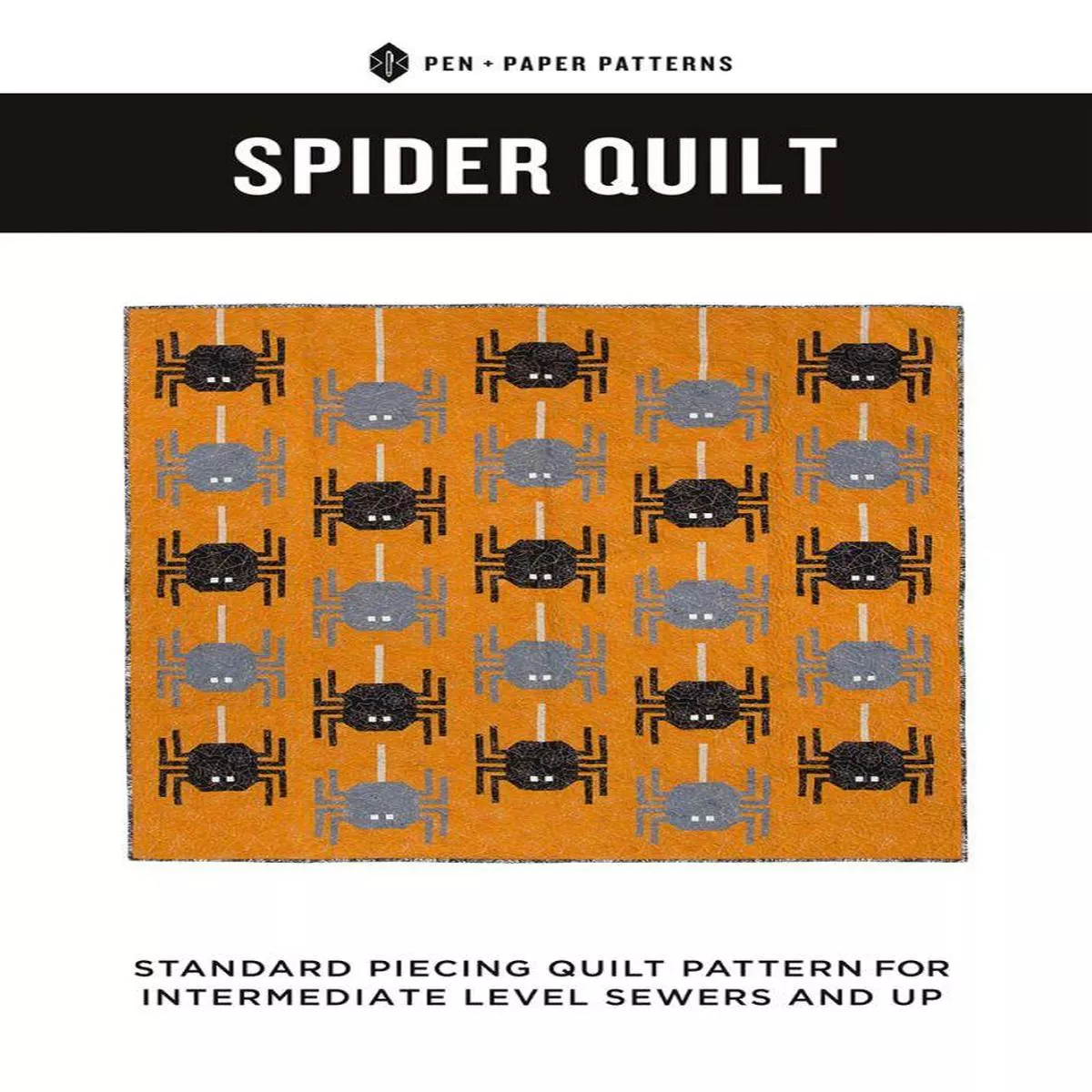 Spider Quilt Pattern by Pen + Paper Patterns