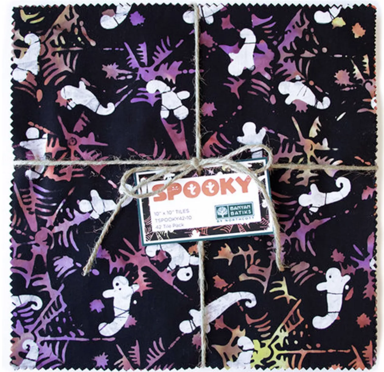 Spooky 10" Batik Squares