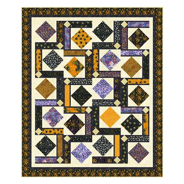 Spooky Maze Quilt Kit