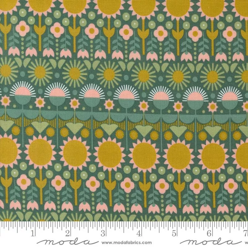 Spruce Floral Rows Imaginary Flowers