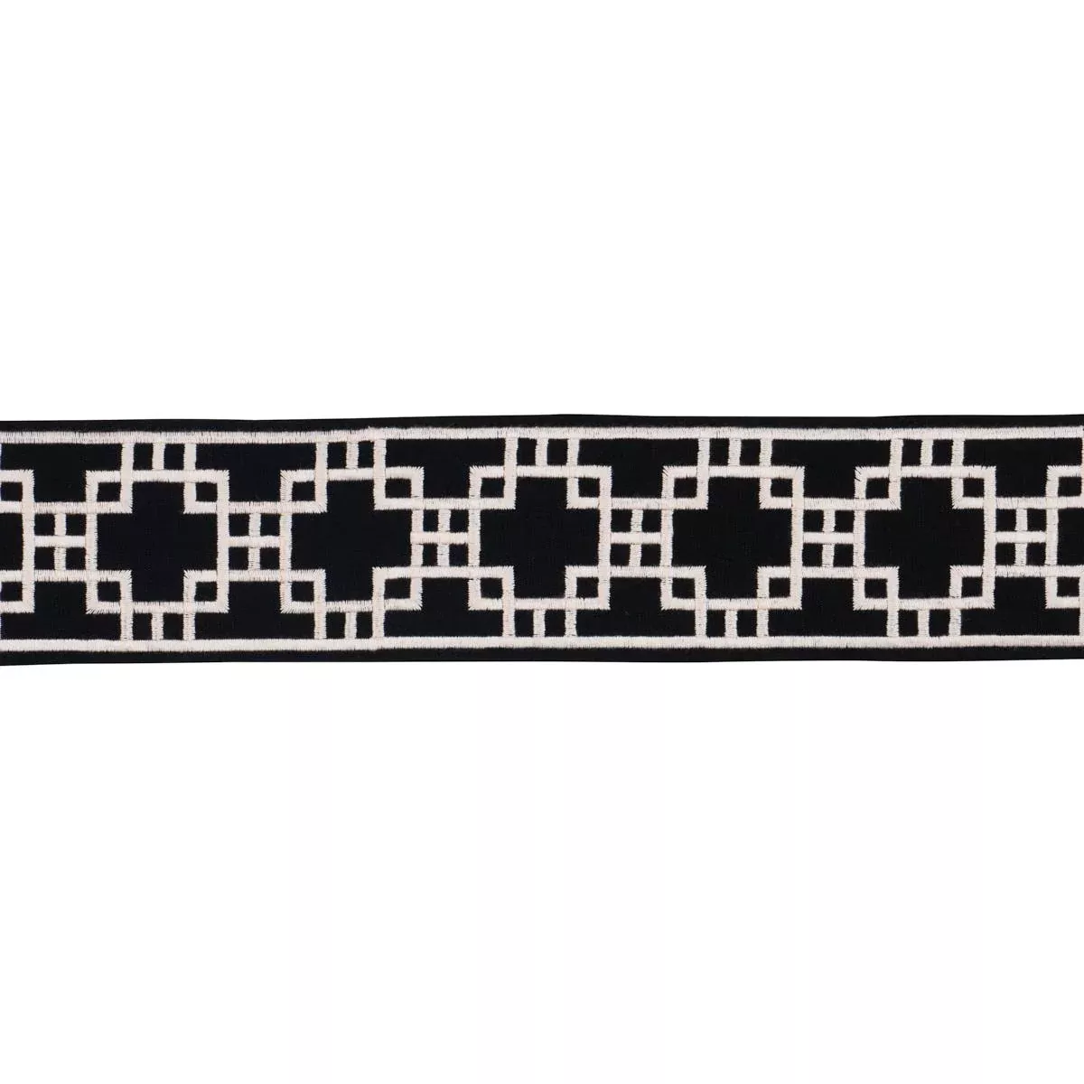 SQUARED AWAY TRELLIS BLACK