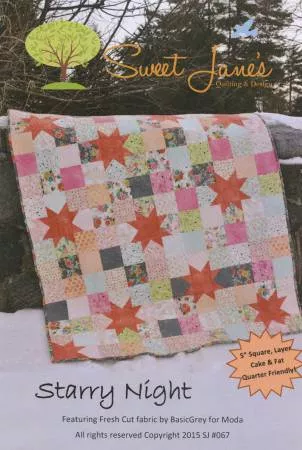 Starry Night Quilt Pattern