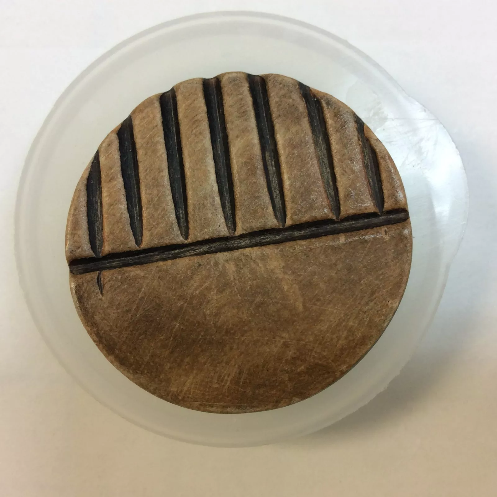Stone Look Button 1 3/8 Inch