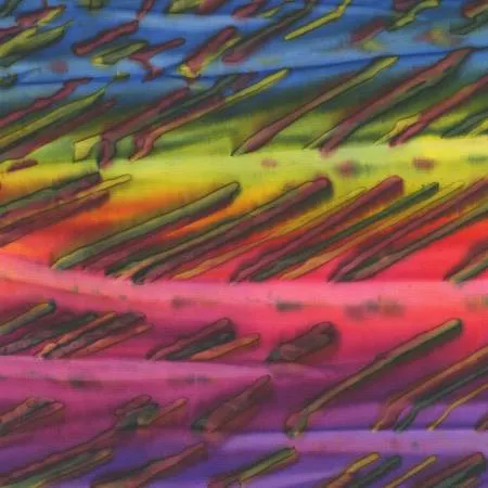 Stripe Wineberry Batik