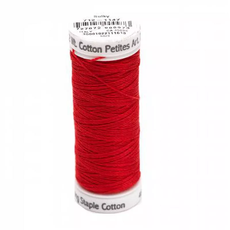 Sulky 12wt Thread 1147 Christmas Red