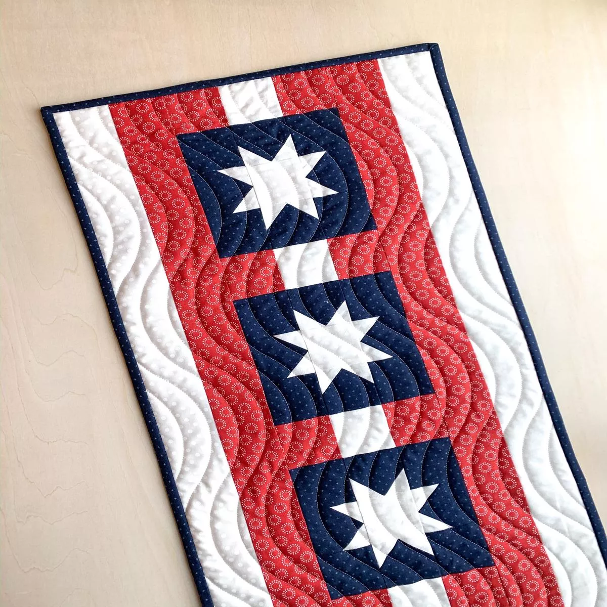 summer-stars-runner-pdf-pattern Summer Stars Runner PDF Pattern