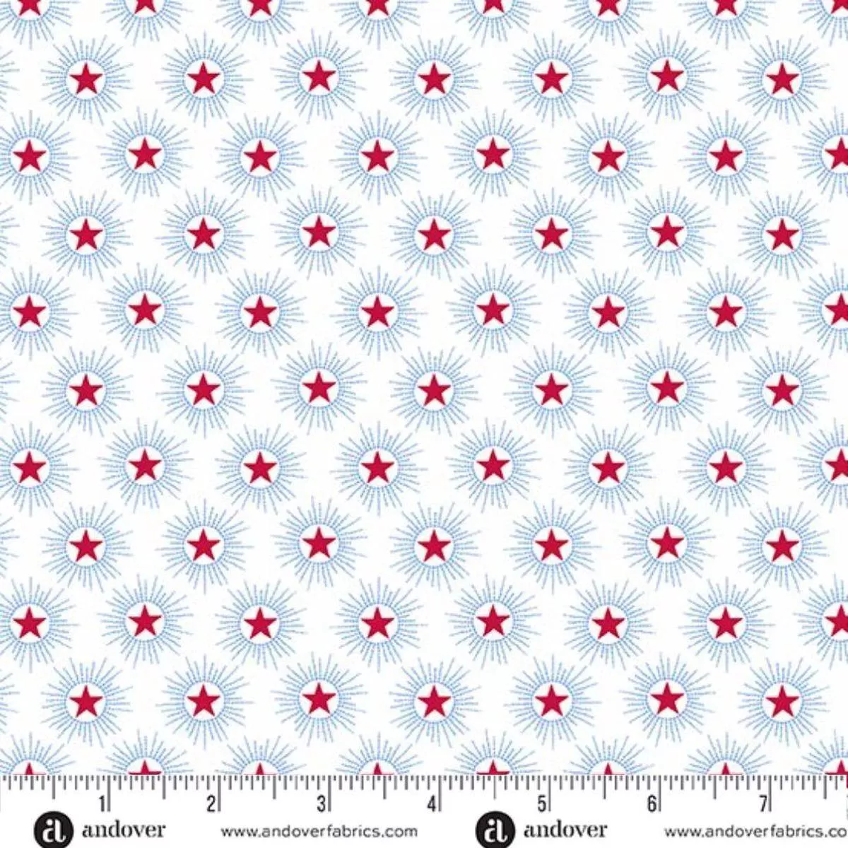 Sun Star White by Andover Studio