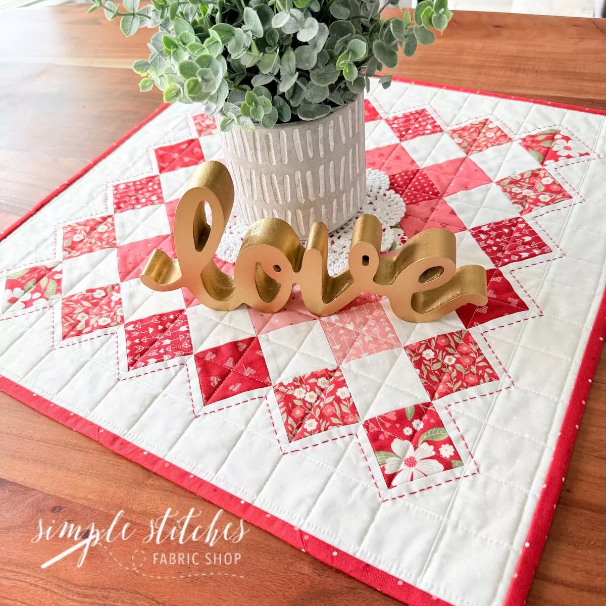 Sunnyside Mini Quilt Paper Pattern