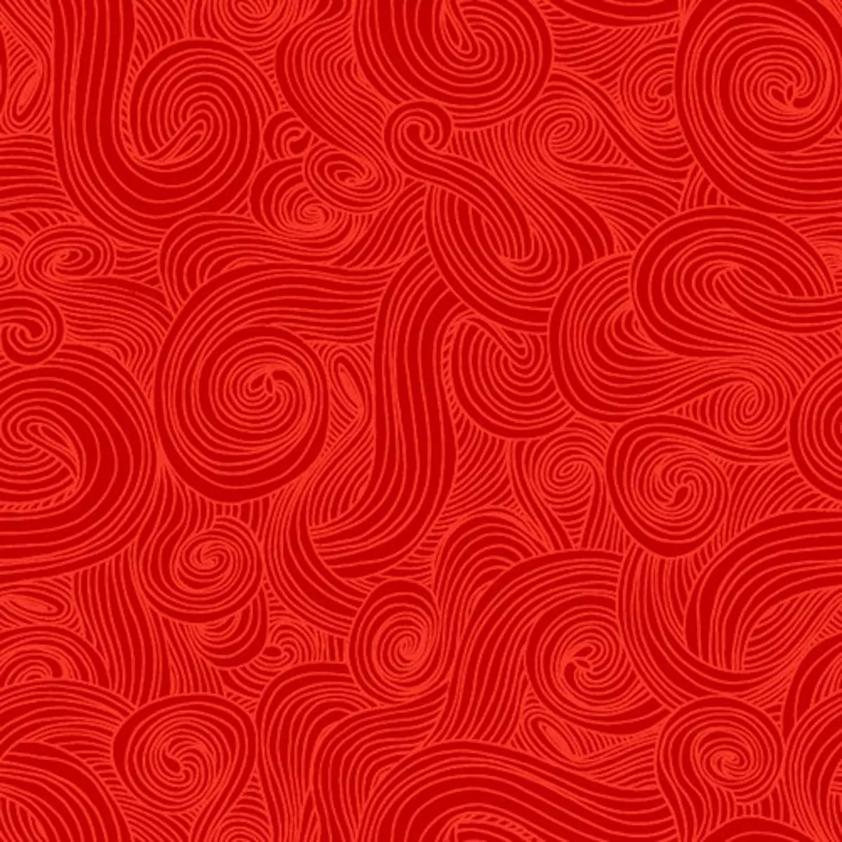 Swirls Red by Studio E for Studio E