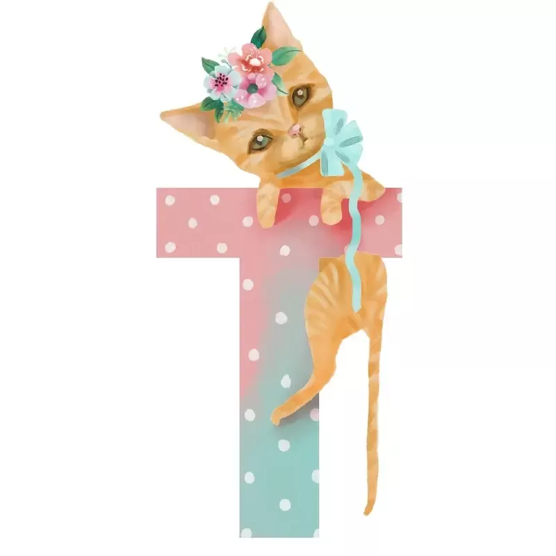 talented-cat-t-fabric-panel Talented Cat “T” Fabric Panel
