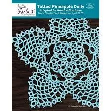 Tatted Pineapple Doily Tatting Pattern