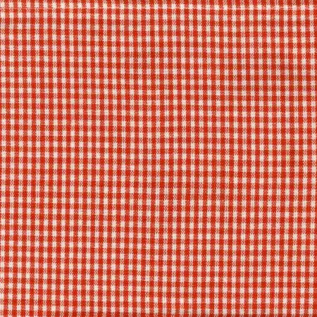 Tea Towel Mini Check Orange/White