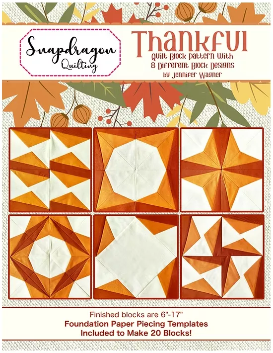 Thankful Quilt Block Pattern