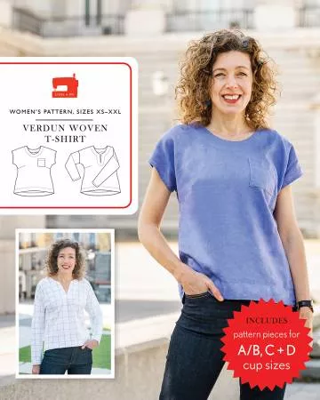 verdun-woven-t-shirt-pattern Verdun Woven T-Shirt Pattern
