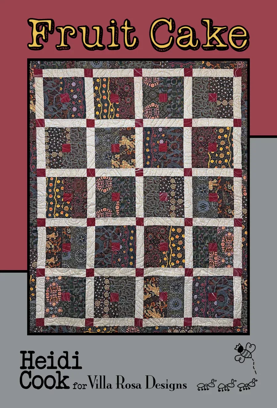 Villa Rosa Fruit Cake Pattern