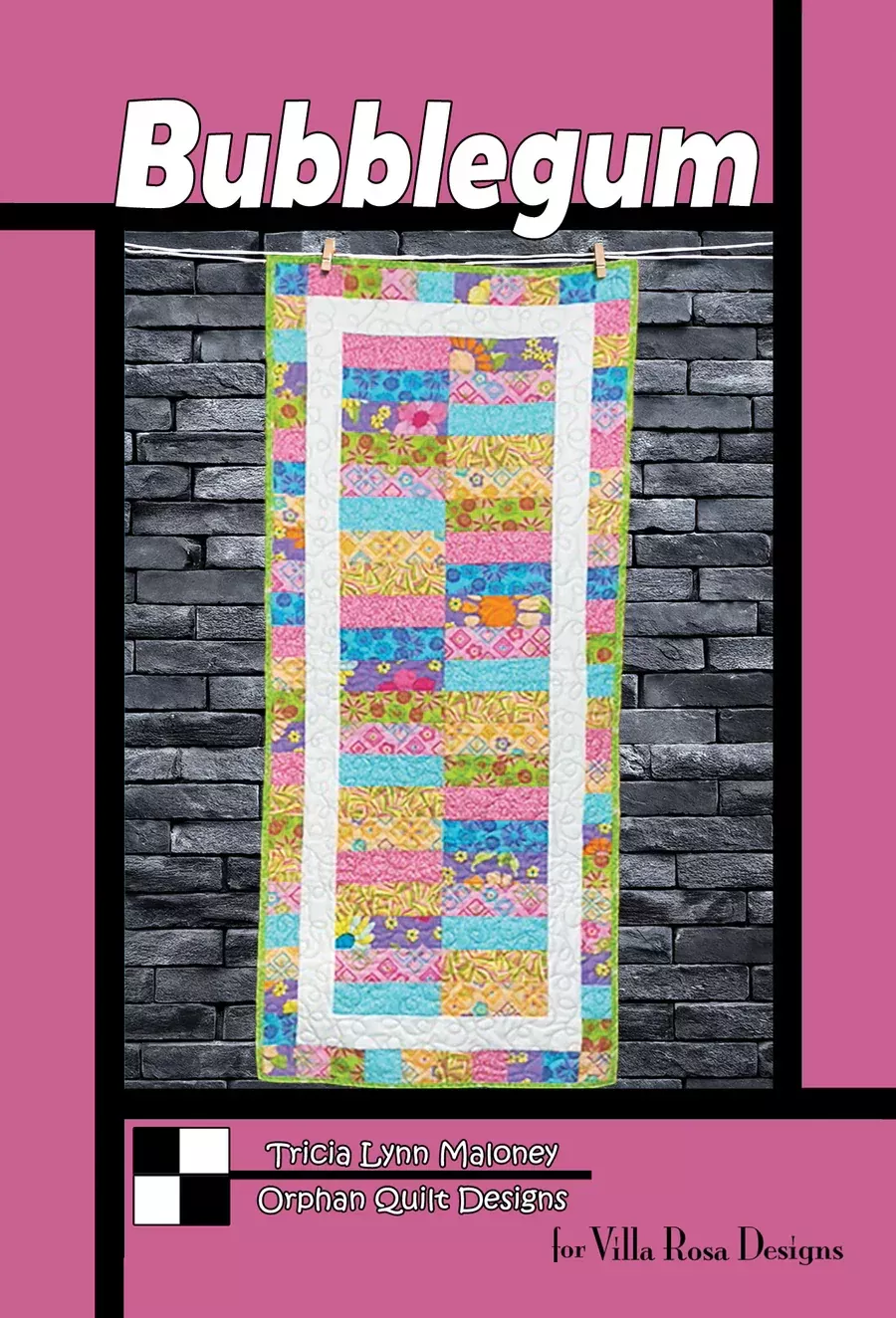 Villa Rosa Pattern Bubblegum