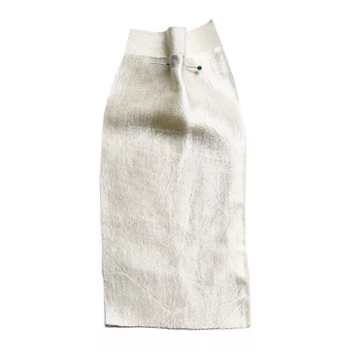 Viscose Sateen Ecru
