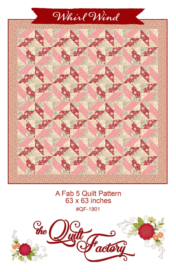 whirlwind-fab-five-quilt-pattern Whirlwind Fab Five Quilt Pattern