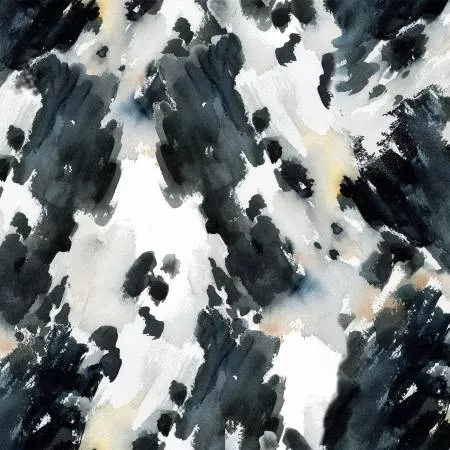 White Cow Print