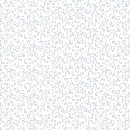 White on White Tiny Swirl