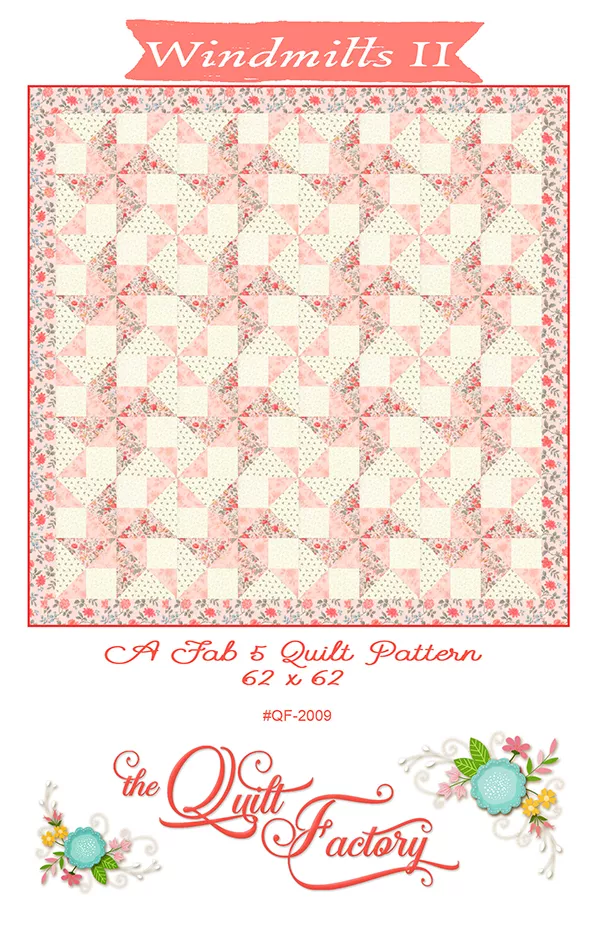Windmills II Quilt Pattern