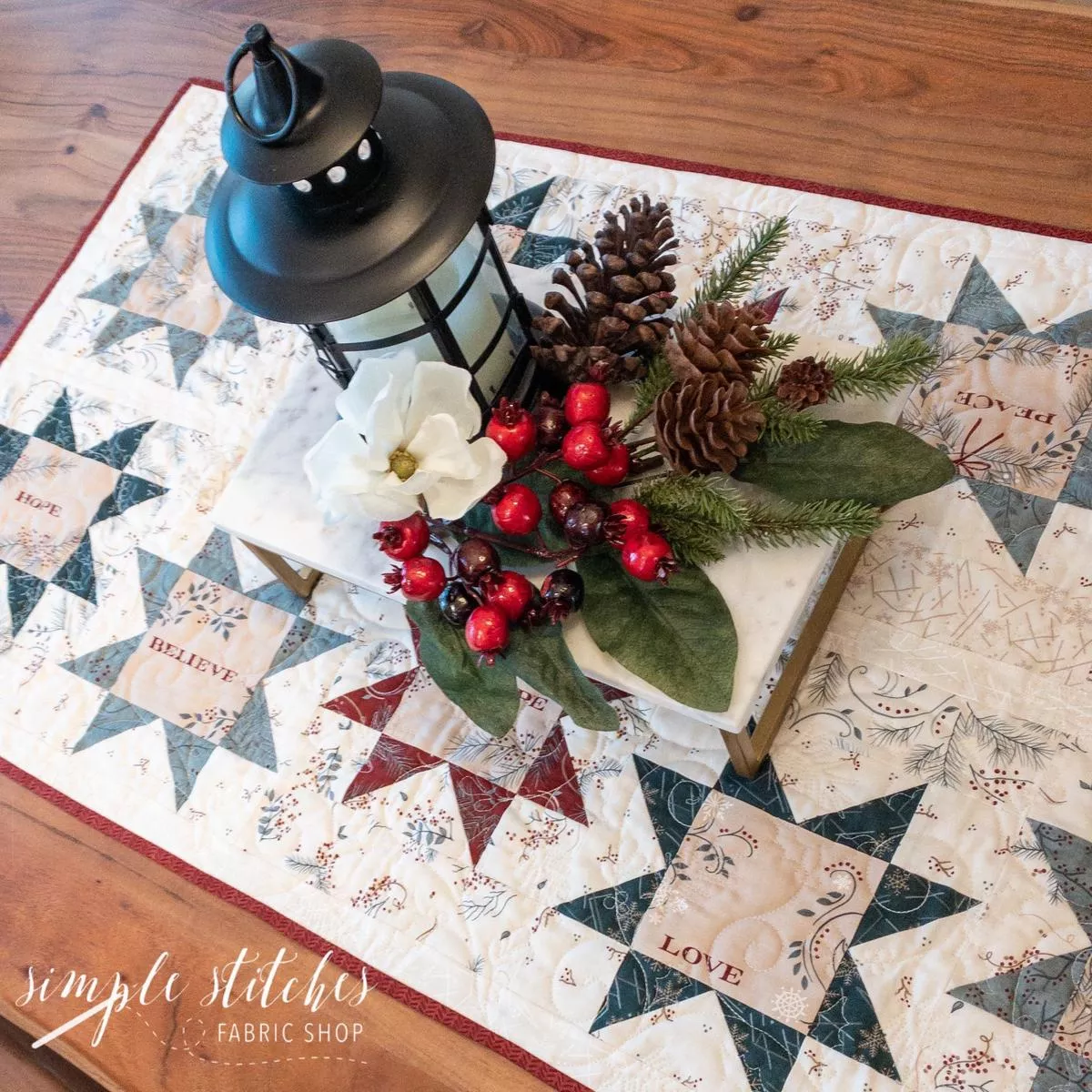 winter-stars-runner-pdf-pattern Winter Stars Runner PDF Pattern