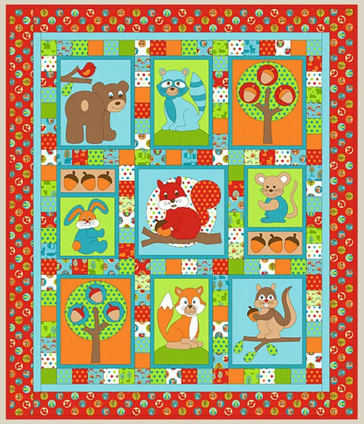 Woodland Critters Pattern